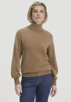 hessnatur Rollkragen Pullover Relaxed BETTER RECYCLING aus reinem Cashmere von|Damen Pullover