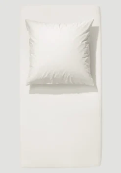 hessnatur Satin Spannbettlaken aus reiner Bio-Baumwolle von| Spannbettlaken