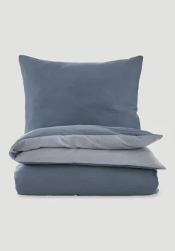 hessnatur Satin Wende Bettwäsche Set aus reiner Bio-Baumwolle von| Bettwäsche