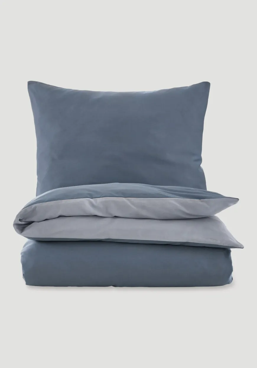 hessnatur Satin Wende Bettwäsche Set aus reiner Bio-Baumwolle von| Bettwäsche