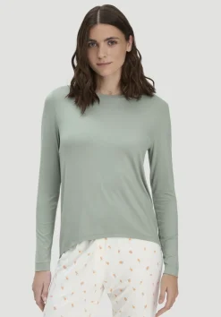 hessnatur Schlaf Longsleeve PURE FLOW aus TENCEL™ Modal von|Damen Nachtwäsche|Nachtwäsche