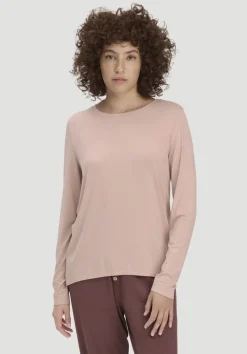 hessnatur Schlaf Longsleeve PURE FLOW aus TENCEL™ Modal von|Damen Nachtwäsche|Nachtwäsche