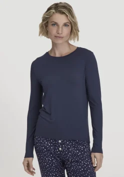 hessnatur Schlaf Longsleeve PURE FLOW aus TENCEL™ Modal von|Damen Nachtwäsche|Nachtwäsche