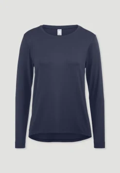 hessnatur Schlaf Longsleeve PURE FLOW aus TENCEL™ Modal von|Damen Nachtwäsche|Nachtwäsche