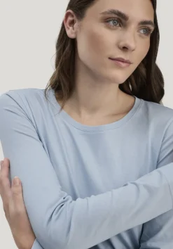 hessnatur Schlaf Shirt PURE COTTON aus reiner Bio-Baumwolle von|Damen Nachtwäsche|Nachtwäsche