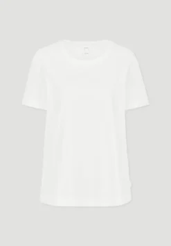 hessnatur Schlaf T-Shirt PURE COTTON aus reiner Bio-Baumwolle von|Damen Nachtwäsche|Nachtwäsche