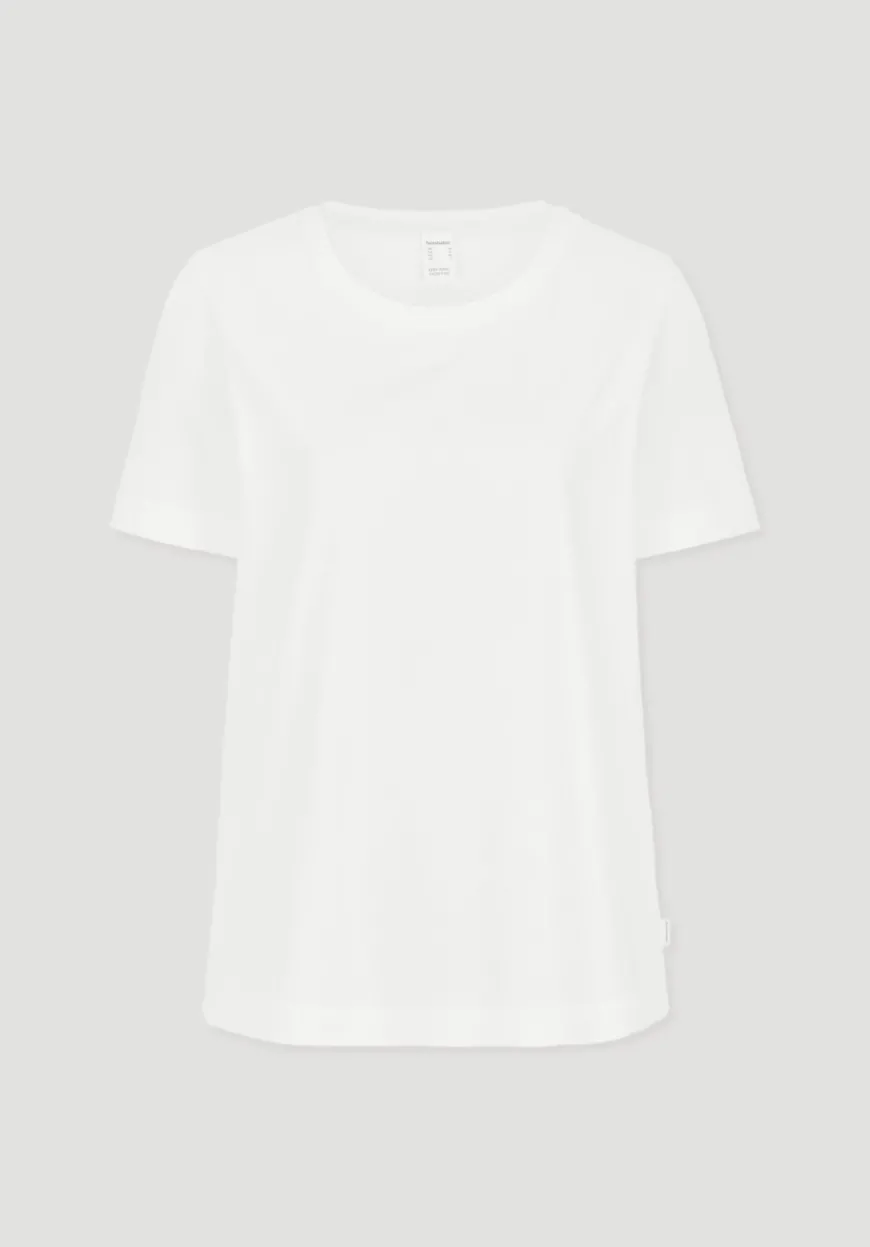 hessnatur Schlaf T-Shirt PURE COTTON aus reiner Bio-Baumwolle von|Damen Nachtwäsche|Nachtwäsche