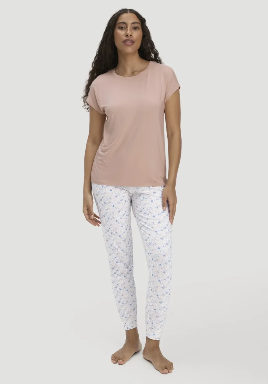hessnatur Schlafhose PURE COTTON aus reiner Bio-Baumwolle von|Damen Nachtwäsche|Nachtwäsche
