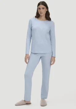 hessnatur Schlafhose PURE COTTON aus reiner Bio-Baumwolle von|Damen Nachtwäsche|Nachtwäsche