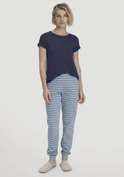hessnatur Schlafhose PURE COTTON aus reiner Bio-Baumwolle von|Damen Nachtwäsche|Nachtwäsche