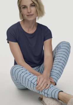 hessnatur Schlafhose PURE COTTON aus reiner Bio-Baumwolle von|Damen Nachtwäsche|Nachtwäsche