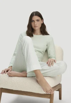 hessnatur Schlafhose PURE COTTON aus reiner Bio-Baumwolle von|Damen Nachtwäsche|Nachtwäsche