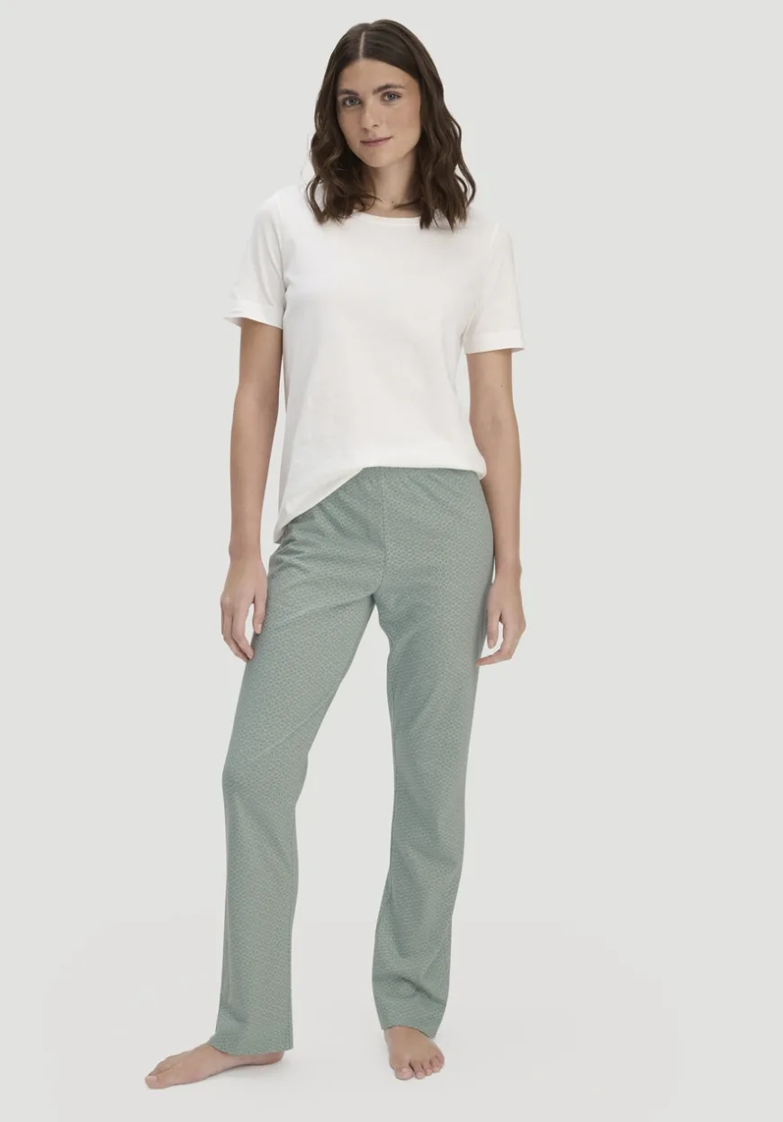 hessnatur Schlafhose PURE COTTON aus reiner Bio-Baumwolle von|Damen Nachtwäsche|Nachtwäsche