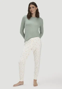 hessnatur Schlafhose PURE FLOW aus TENCEL™ Modal von|Damen Nachtwäsche|Nachtwäsche