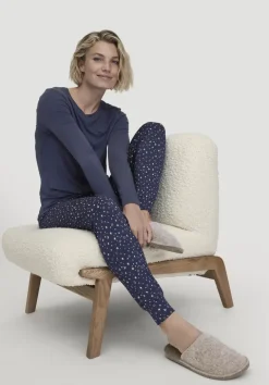hessnatur Schlafhose PURE FLOW aus TENCEL™ Modal von|Damen Nachtwäsche|Nachtwäsche