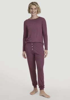 hessnatur Schlafhose PURE FLOW aus TENCEL™ Modal von|Damen Nachtwäsche|Nachtwäsche