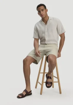 hessnatur Shorts ENEA Relaxed aus Bio-Baumwolle mit Leinen von|Herren Shorts