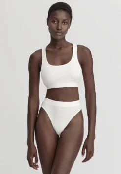 hessnatur Slip High Waist SOFT RIB aus Bio-Baumwolle von|Damen Unterteile|Unterteile