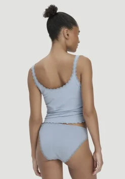 hessnatur Slip Regular Cut COTTON FEEL LACE aus Bio-Baumwolle von|Damen Unterteile|Unterteile