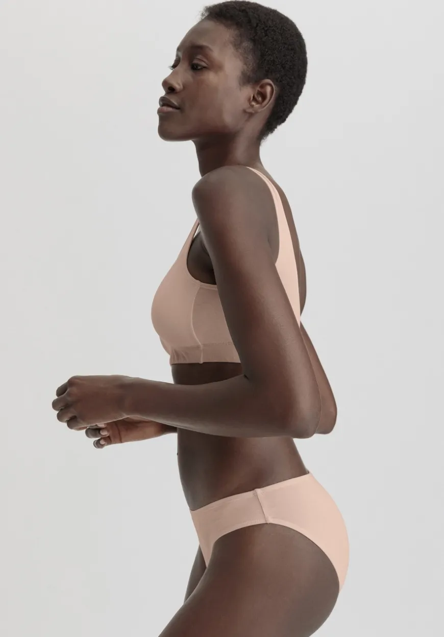 hessnatur Slip Regular Cut im 3er-Pack COTTON FEEL aus Bio-Baumwolle von|Damen Unterteile|Unterteile