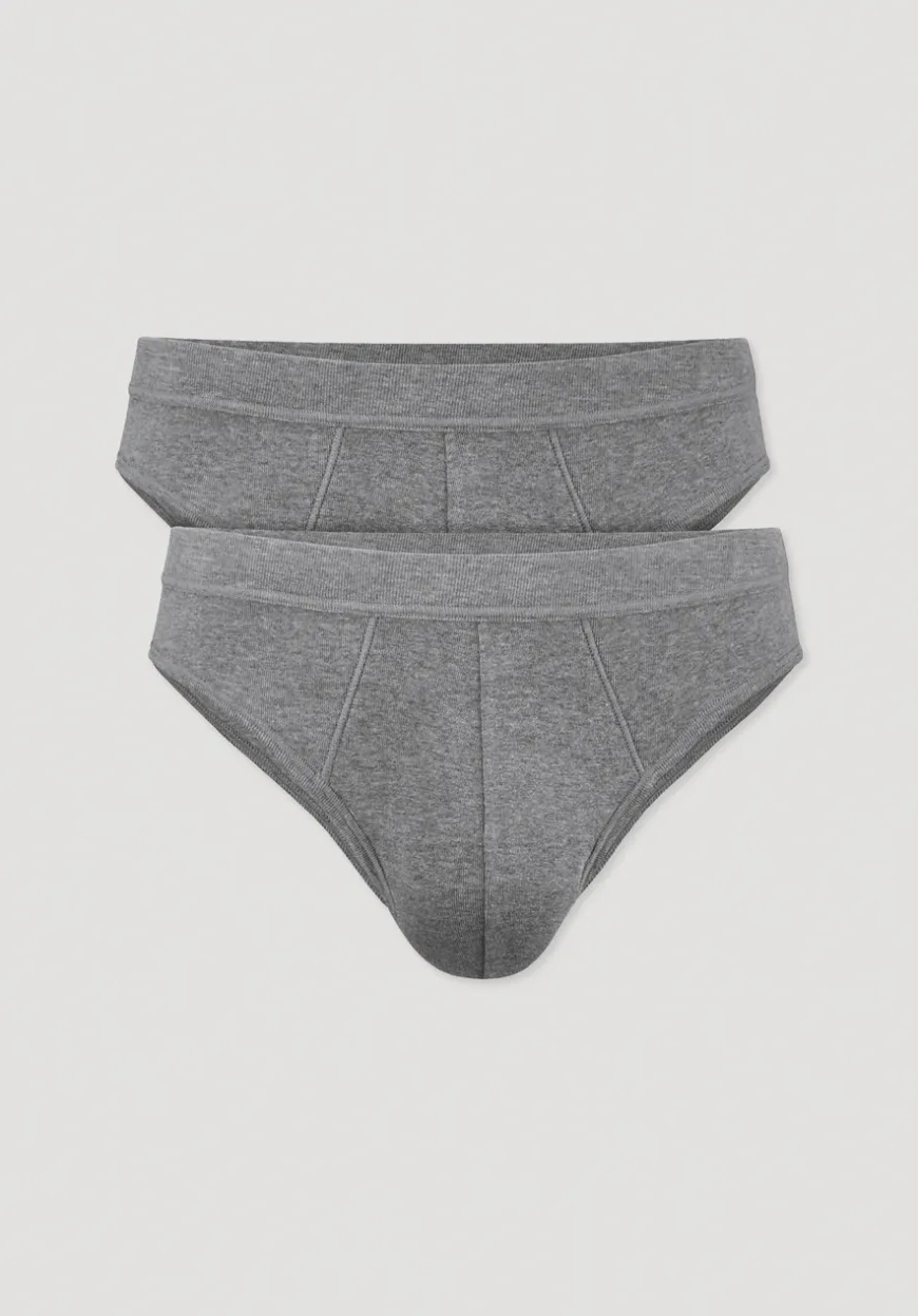 hessnatur Slip Regular Cut im 2er-Pack PURE NATURE aus reiner Bio-Baumwolle von|Herren Unterteile|Unterteile