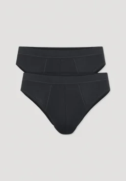 hessnatur Slip Regular Cut im 2er-Pack PURE NATURE aus reiner Bio-Baumwolle von|Herren Unterteile|Unterteile
