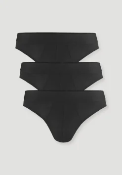 hessnatur Slip Regular Cut im 3er-Pack COTTON MIX aus Bio-Baumwolle von|Herren Unterteile|Unterteile