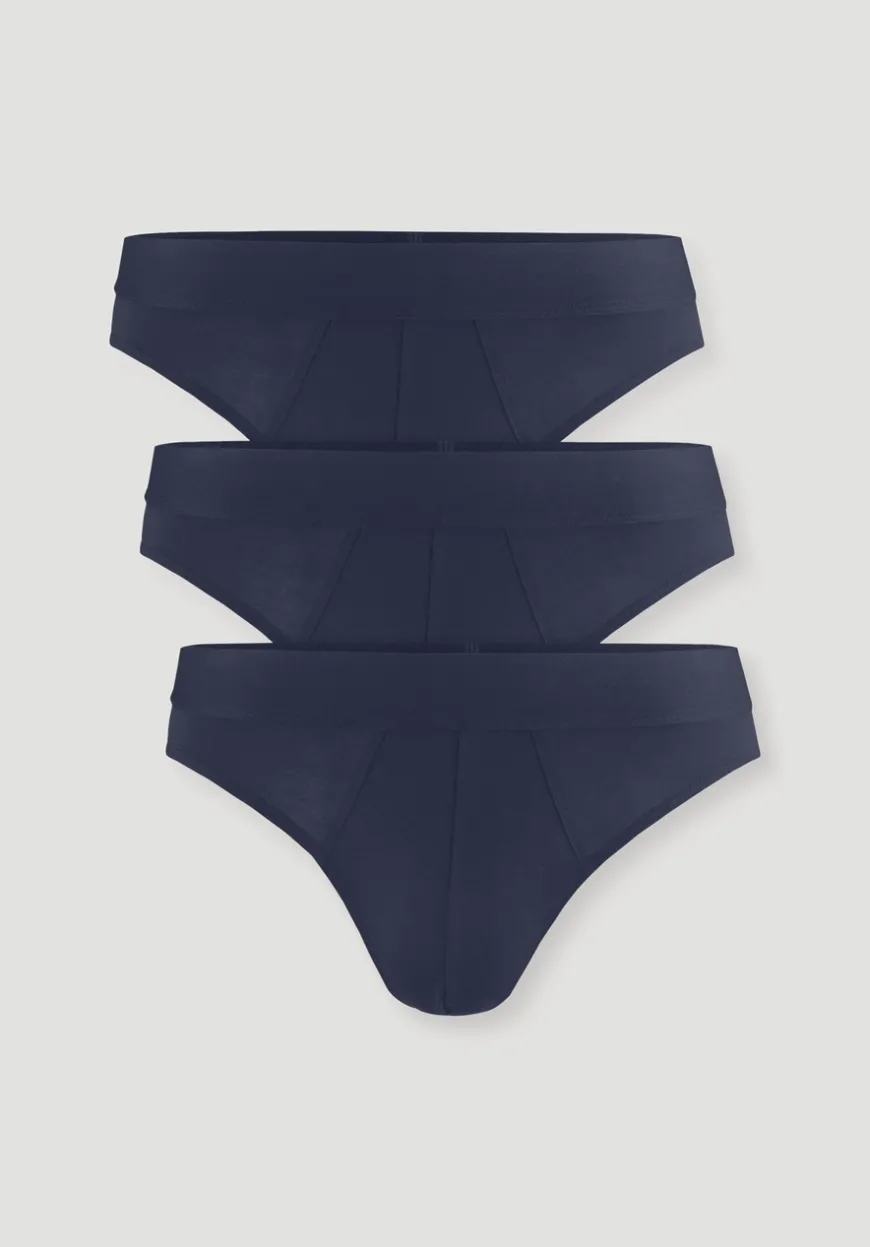 hessnatur Slip Regular Cut im 3er-Pack COTTON MIX aus Bio-Baumwolle von|Herren Unterteile|Unterteile