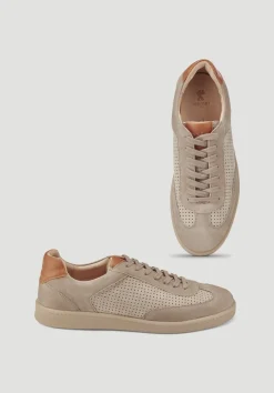 hessnatur Sneaker aus Nappa- und Nubukleder von|Herren Schuhe
