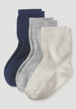 hessnatur Socke im 3er-Pack aus Bio-Baumwolle von| Socken & Strumpfhosen