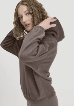 hessnatur Softfleece Hoodie Oversize ACTIVE COMFORT aus reiner Bio-Baumwolle von|Damen Sweatshirts|Fleece