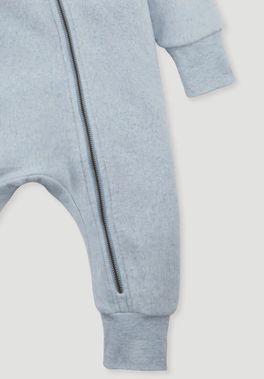 hessnatur Softfleece Overall aus reiner Bio-Baumwolle von| Fleece|Bio-Baumwollfleece