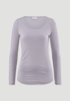 hessnatur Softrib Longsleeve Fitted aus Bio-Baumwolle und TENCEL™ Modal von|Damen Shirts & Tops|T-Shirts