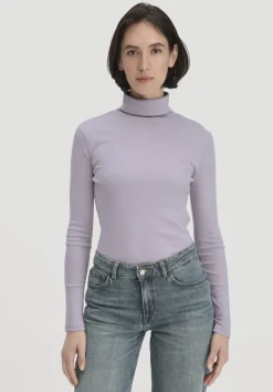 hessnatur Softrib Longsleeve Fitted aus Bio-Baumwolle und TENCEL™ Modal von|Damen Shirts & Tops|T-Shirts
