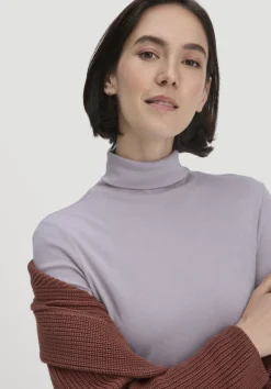 hessnatur Softrib Longsleeve Fitted aus Bio-Baumwolle und TENCEL™ Modal von|Damen Shirts & Tops|T-Shirts