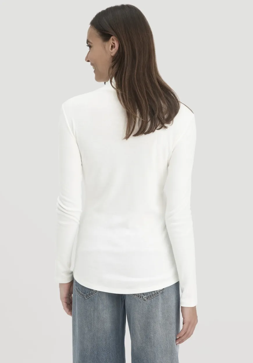 hessnatur Softrib Longsleeve Fitted aus Bio-Baumwolle und TENCEL™ Modal von|Damen Shirts & Tops|T-Shirts