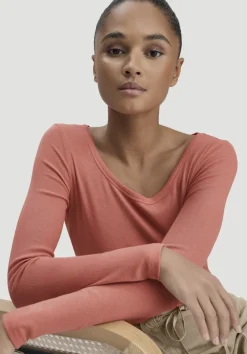hessnatur Softrib Longsleeve Fitted aus Bio-Baumwolle und TENCEL™ Modal von|Damen Shirts & Tops