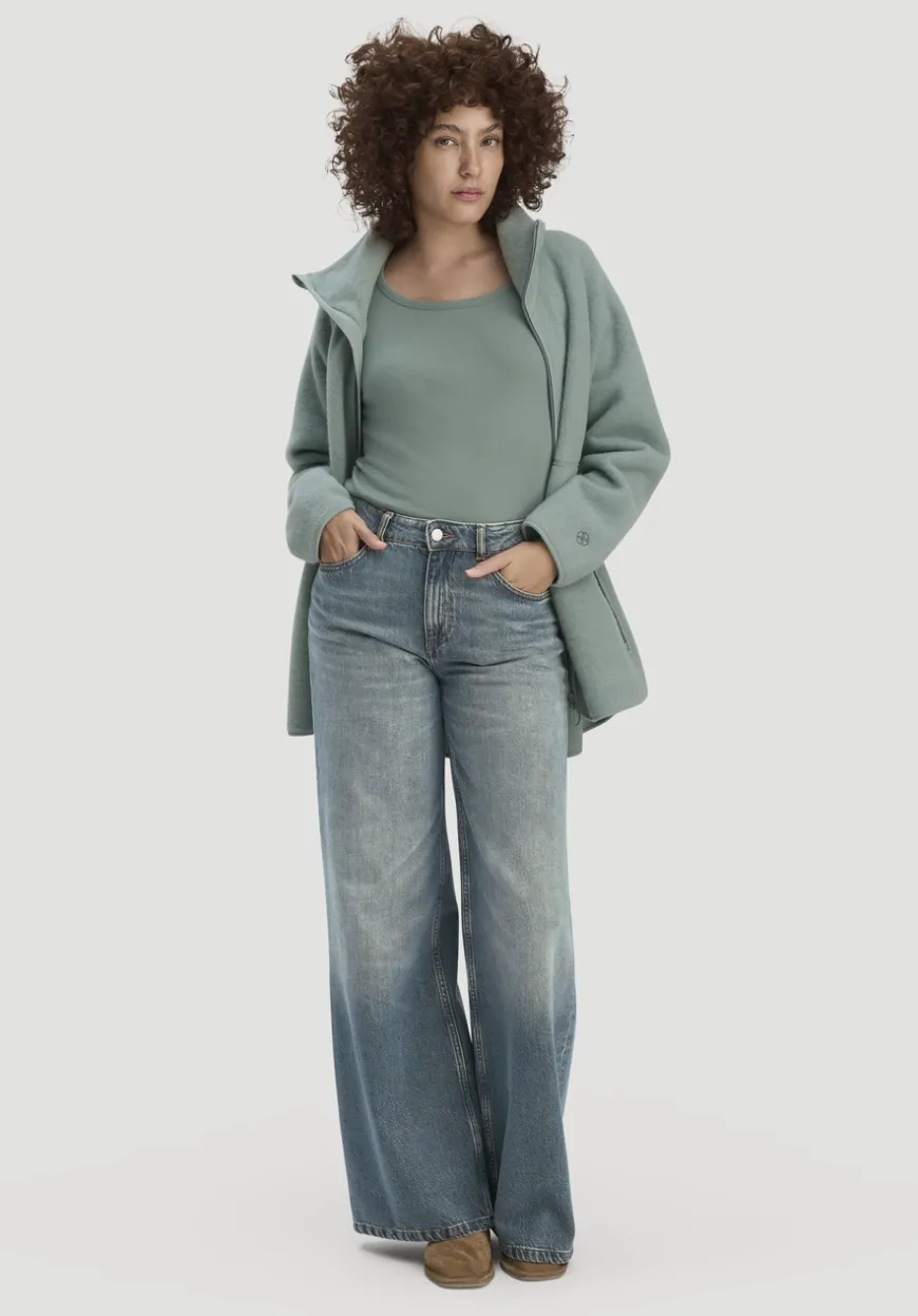 hessnatur Softrib Longsleeve Fitted aus Bio-Baumwolle und TENCEL™ Modal von|Damen Shirts & Tops