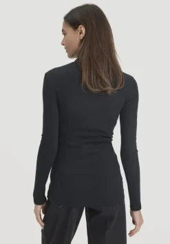 hessnatur Softrib Longsleeve Fitted aus Bio-Baumwolle und TENCEL™ Modal von|Damen Shirts & Tops|T-Shirts