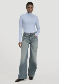 hessnatur Softrib Longsleeve Fitted aus Bio-Baumwolle und TENCEL™ Modal von|Damen Shirts & Tops|T-Shirts