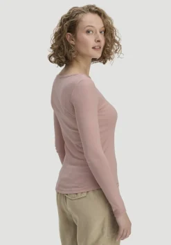 hessnatur Softrib Longsleeve Fitted aus Bio-Baumwolle und TENCEL™ Modal von|Damen Shirts & Tops