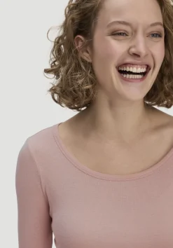 hessnatur Softrib Longsleeve Fitted aus Bio-Baumwolle und TENCEL™ Modal von|Damen Shirts & Tops