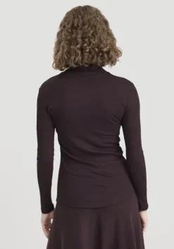 hessnatur Softrib Longsleeve Fitted aus Bio-Baumwolle und TENCEL™ Modal von|Damen Shirts & Tops|T-Shirts