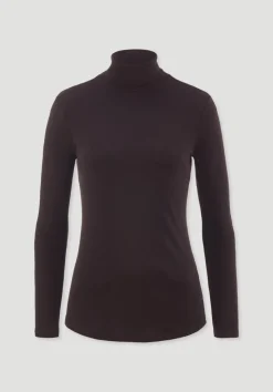 hessnatur Softrib Longsleeve Fitted aus Bio-Baumwolle und TENCEL™ Modal von|Damen Shirts & Tops|T-Shirts