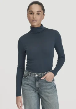 hessnatur Softrib Longsleeve Fitted aus Bio-Baumwolle und TENCEL™ Modal von|Damen Shirts & Tops|T-Shirts