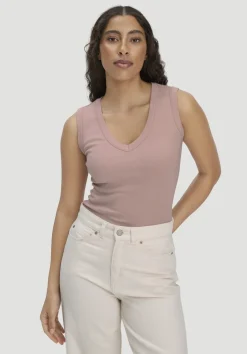hessnatur Softrib Top Fitted aus Bio-Baumwolle und TENCEL™ Modal von|Damen Shirts & Tops