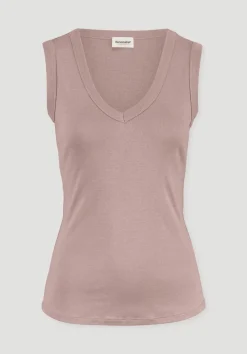 hessnatur Softrib Top Fitted aus Bio-Baumwolle und TENCEL™ Modal von|Damen Shirts & Tops
