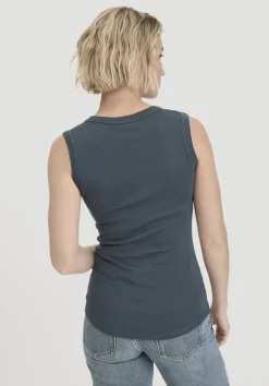 hessnatur Softrib Top Fitted aus Bio-Baumwolle und TENCEL™ Modal von|Damen Shirts & Tops
