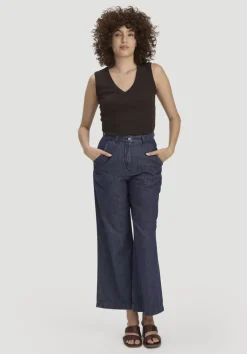 hessnatur Softrib Top Fitted aus Bio-Baumwolle und TENCEL™ Modal von|Damen Shirts & Tops