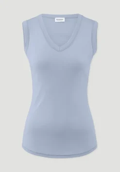hessnatur Softrib Top Fitted aus Bio-Baumwolle und TENCEL™ Modal von|Damen Shirts & Tops
